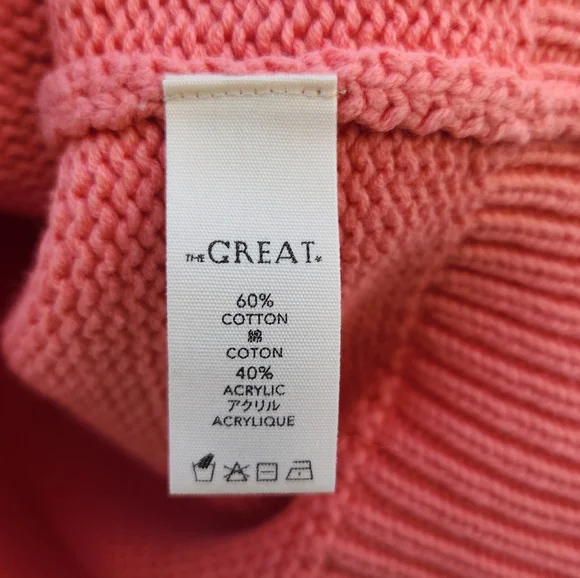 THE GREAT. Coral Ruffle Cardigan Cardigans